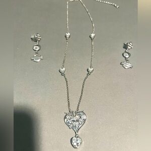 Harley Davidson necklace and earrings